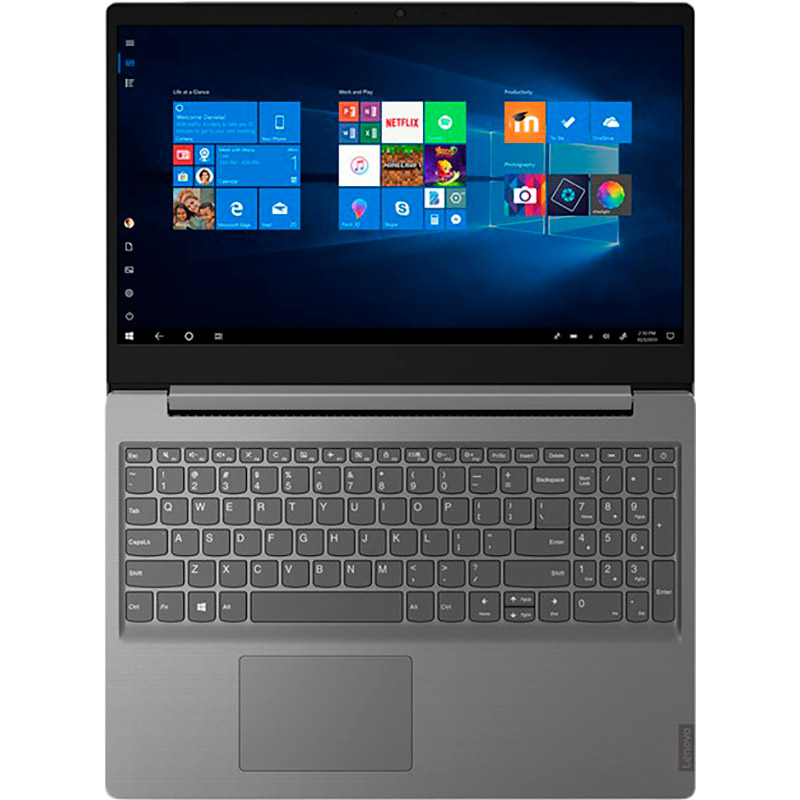 Зовнішній вигляд Ноутбук LENOVO V15 G1 IML Iron Grey (82NB001FRA)