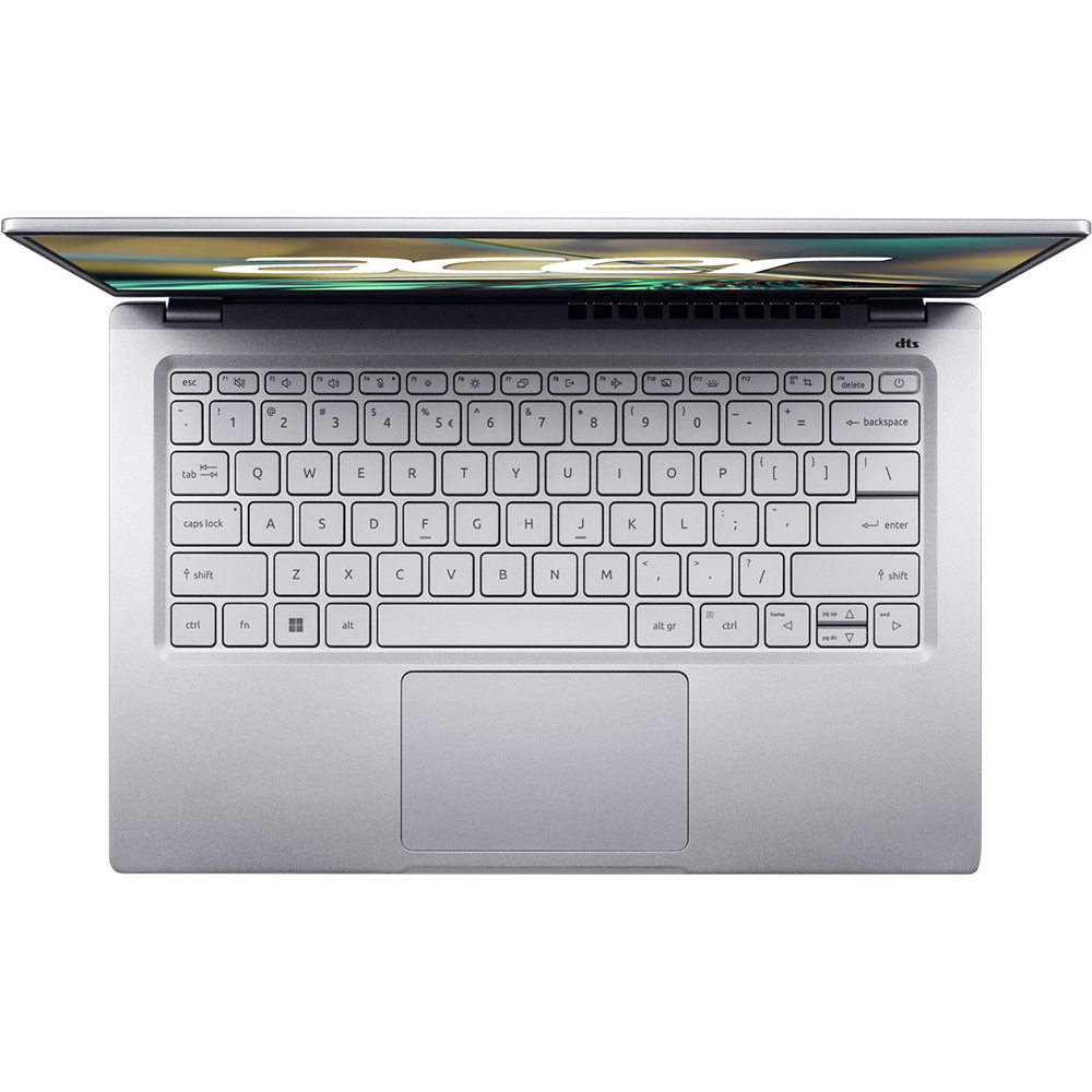 Внешний вид Ноутбук Acer Swift 3 SF314-512-570Y Pure Silver (NX.K0EEU.008)