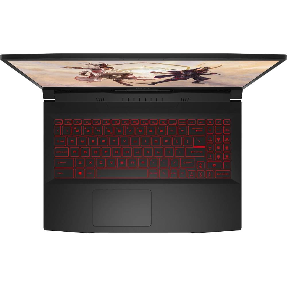 Зовнішній вигляд Ноутбук MSI GF66 Katana Black (GF6611UE-890XUA)