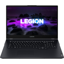 Ноутбук LENOVO Legion5 17ACH6 Phantom Blue (82K000AKRA)