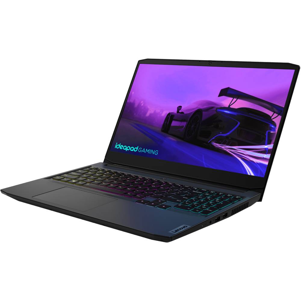 Ноутбук Lenovo IdeaPad Gaming 3 15ACH6 Shadow Black (82K201NYRA) Діагональ дисплея 15.6