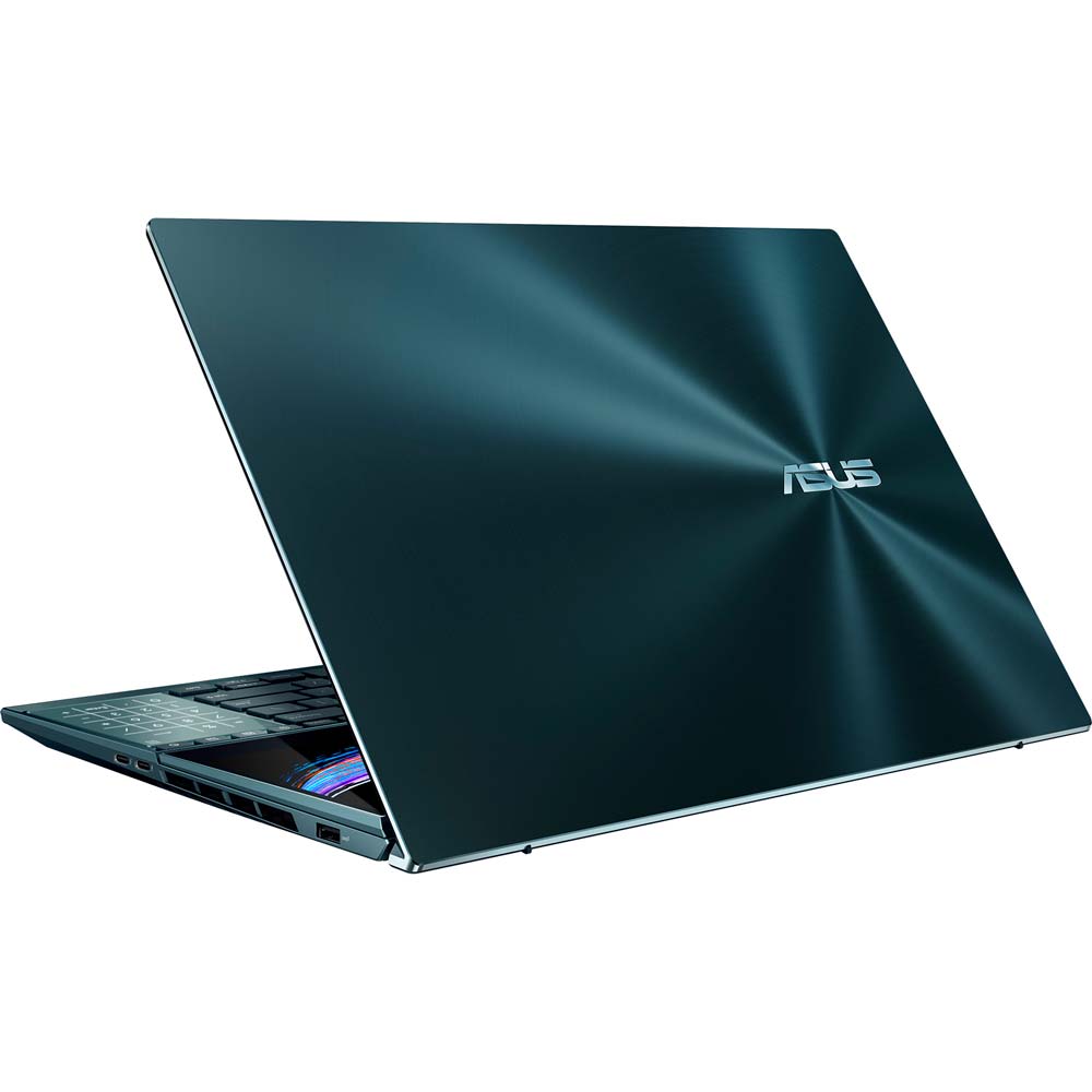 У Фокстрот Ноутбук ASUS ZenBook Pro Duo 15 OLED UX582ZM-H2064X Celestial Blue (90NB0VR1-M003N0)