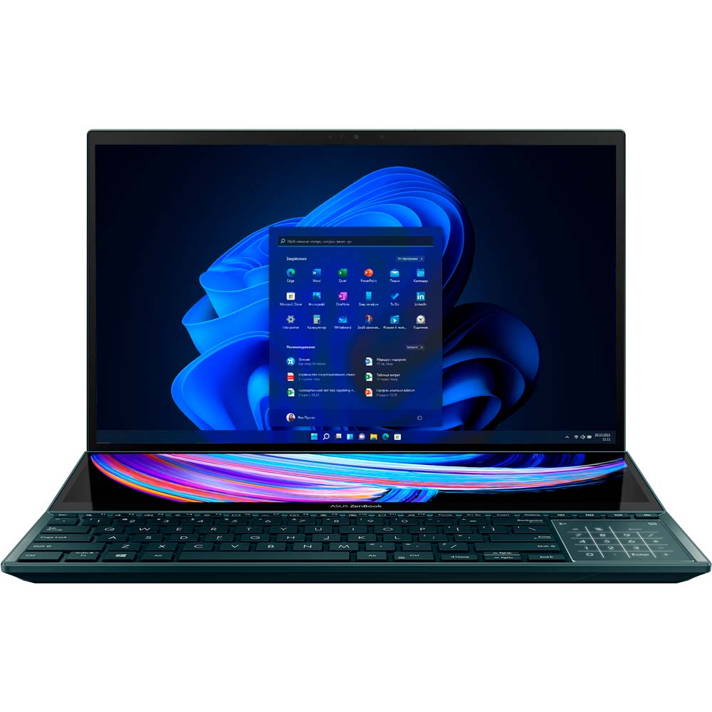 Ноутбук ASUS ZenBook Pro Duo 15 OLED UX582ZM-H2064X Celestial Blue (90NB0VR1-M003N0)