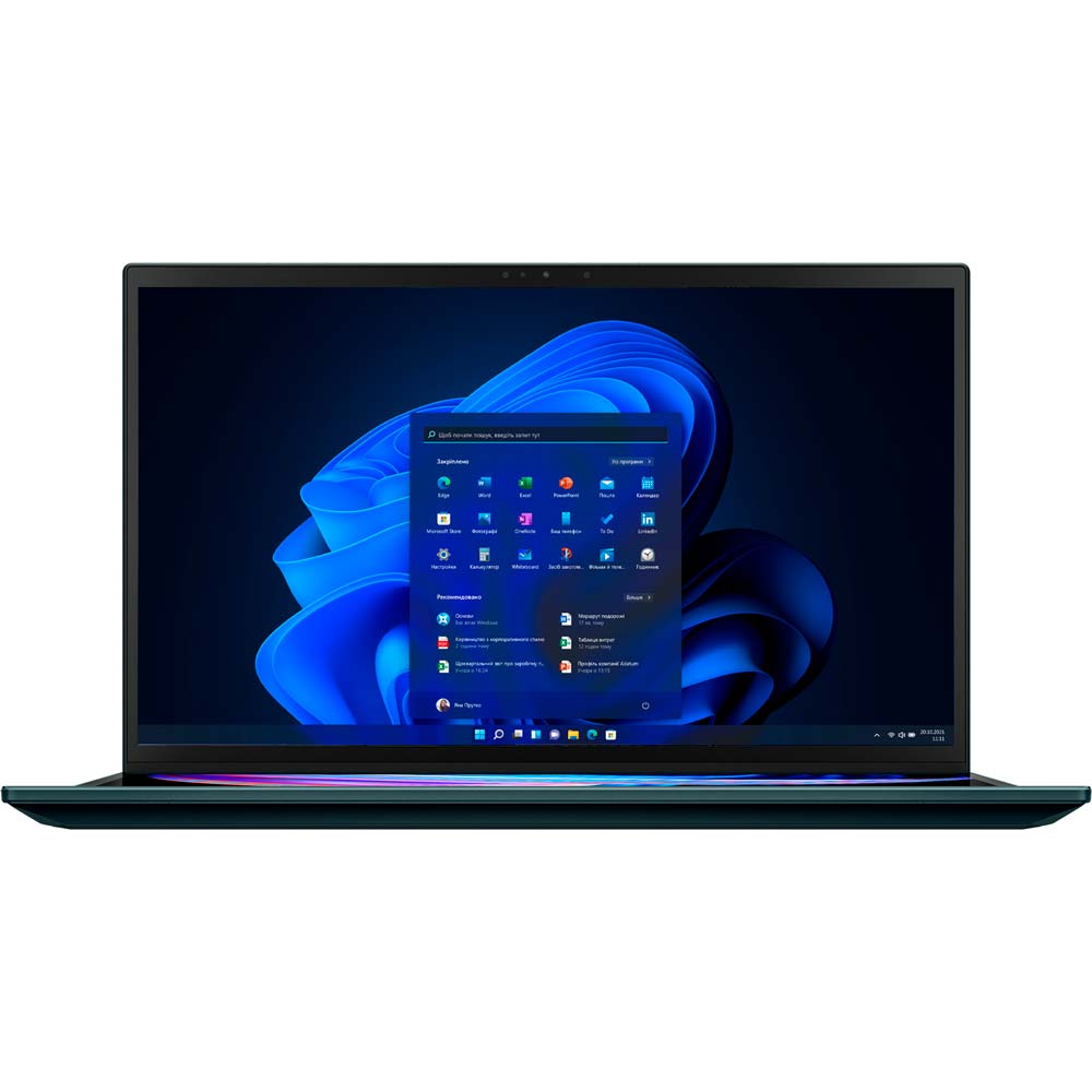 Ноутбук ASUS ZenBook Pro Duo 15 OLED UX582ZM-H2064X Celestial Blue (90NB0VR1-M003N0) Частота оновлення екрана 60 Гц