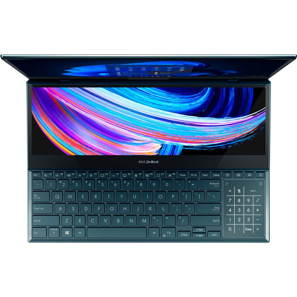 Замовити Ноутбук ASUS ZenBook Pro Duo 15 OLED UX582ZM-H2064X Celestial Blue (90NB0VR1-M003N0)