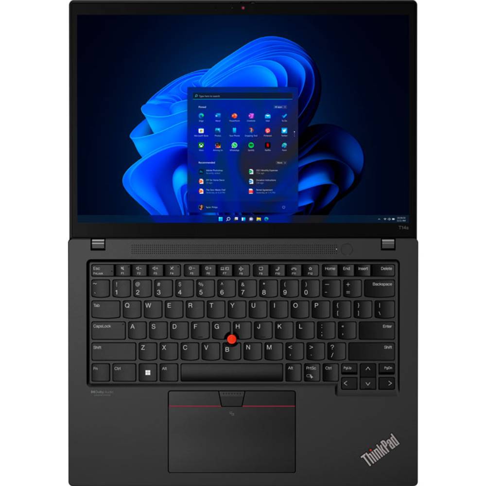 Ноутбук LENOVO ThinkPad T14s AMD G3 Thunder Black (21CQ0045RA) Частота обновления экрана 60 Гц