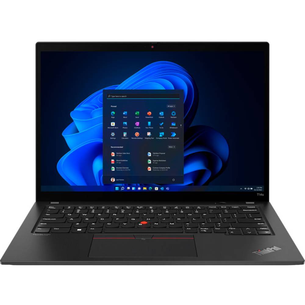 Ноутбук LENOVO ThinkPad T14s AMD G3 Thunder Black (21CQ0045RA)