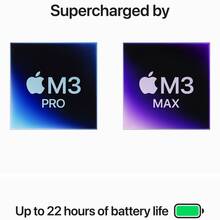 Ноутбук APPLE MacBook Pro M3 16" 512GB Space Black (MRW13UA/A)