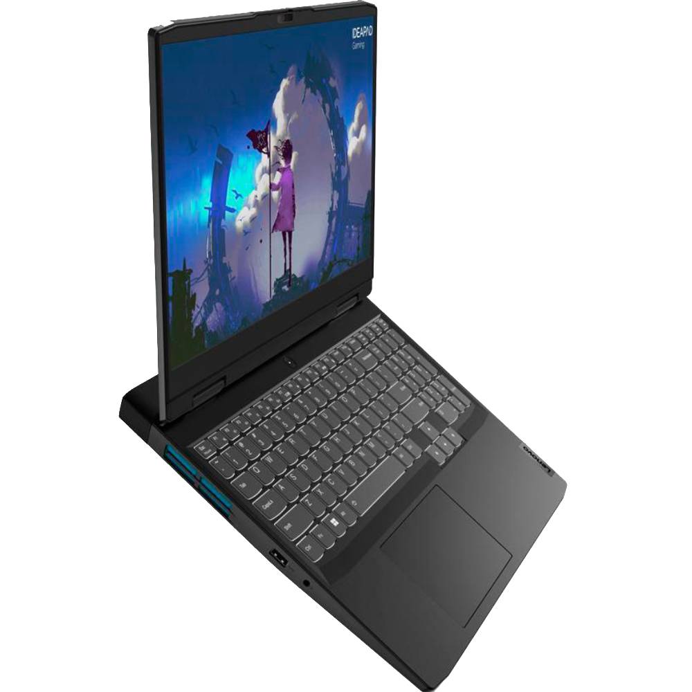 Зовнішній вигляд Ноутбук Lenovo IdeaPad Gaming 3 15IAH7 Onyx Grey (82S9017GRA)