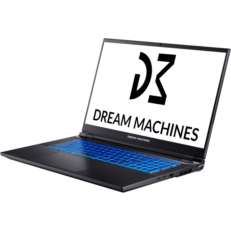 Зовнішній вигляд Ноутбук DREAM MACHINES RS3060-17 Black (RS3060-17UA51)