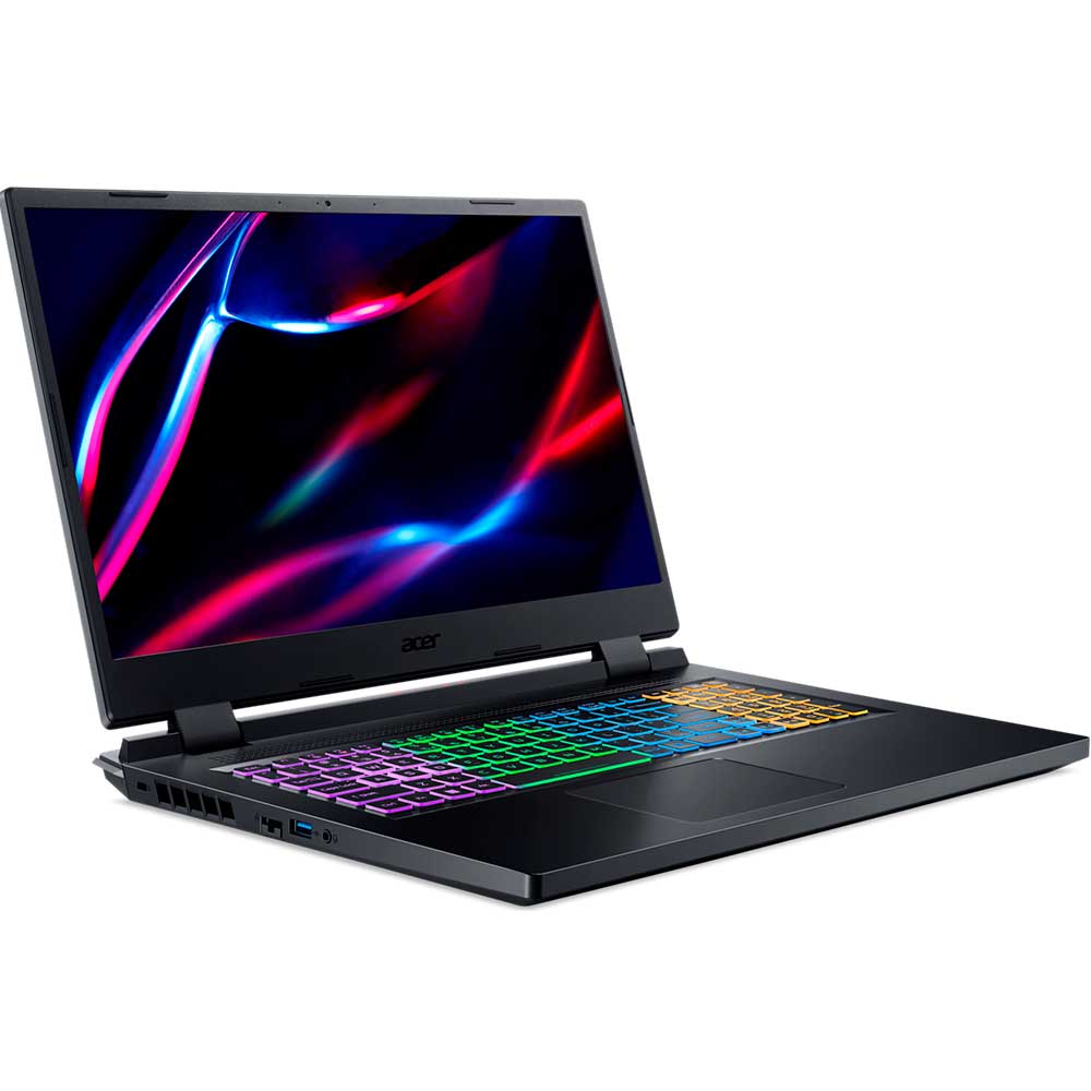 Зовнішній вигляд Ноутбук ACER Nitro 5 AN517-55-59HX Black (NH.QFZEU.001)