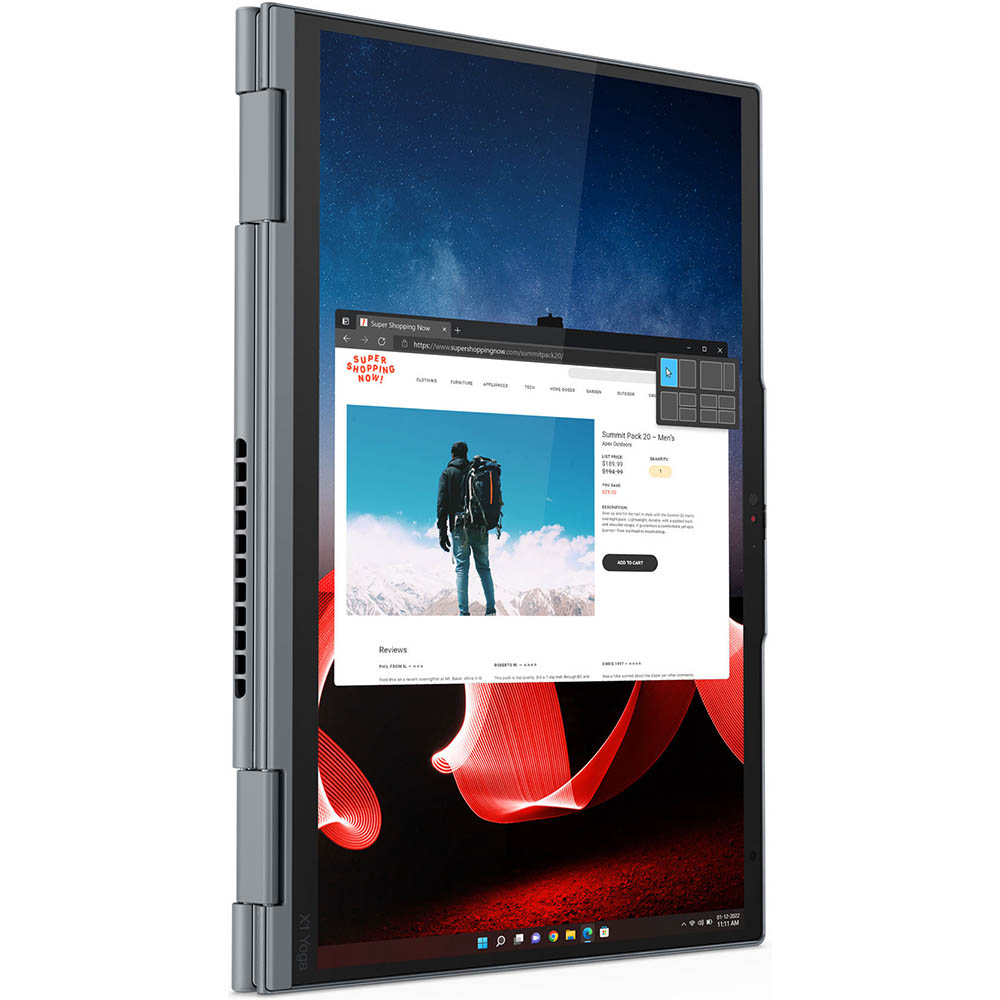 Заказать Ноутбук LENOVO ThinkPad X1 Yoga G8 T (21HQ005DRA)