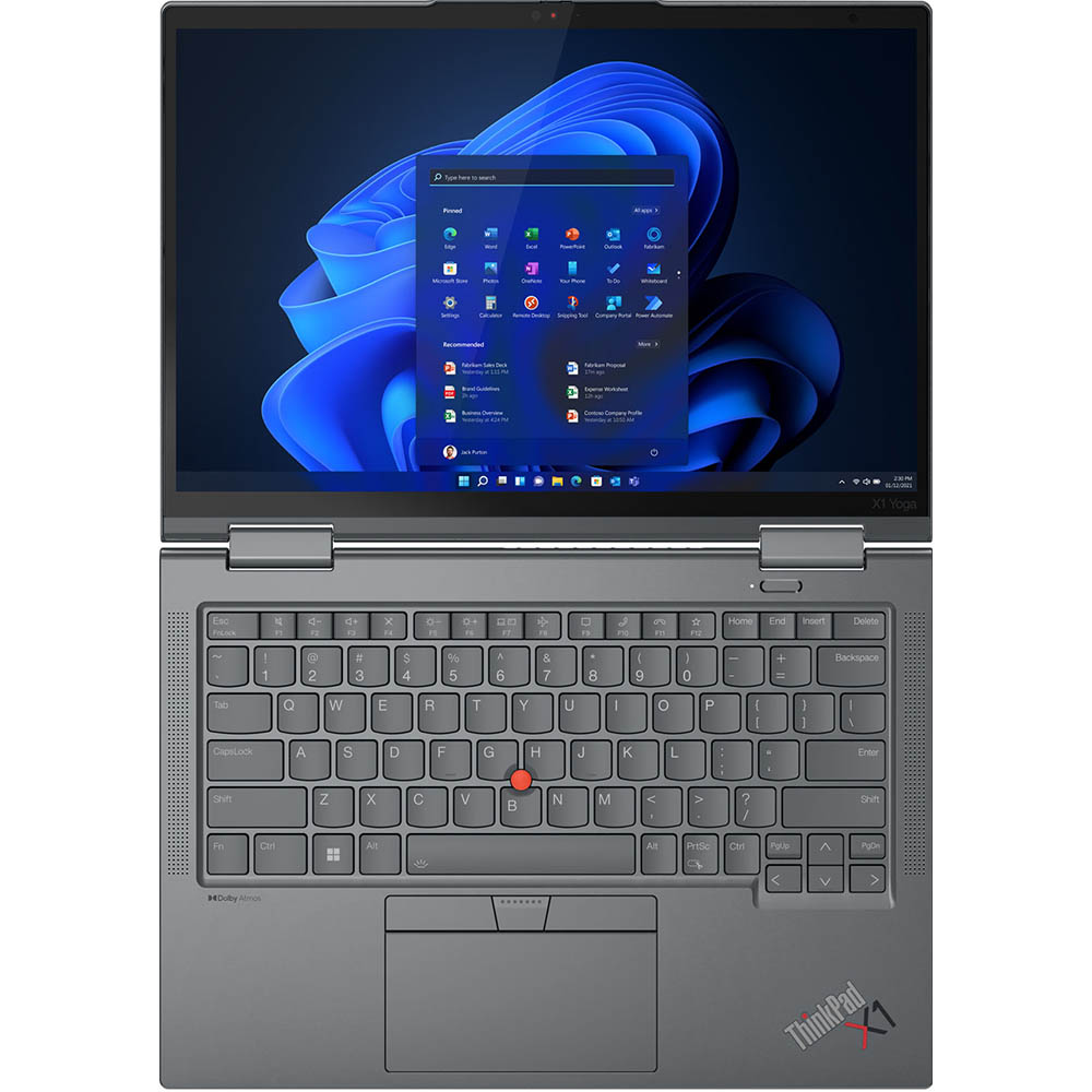 Ноутбук LENOVO ThinkPad X1 Yoga G8 T (21HQ005DRA) Диагональ дисплея 14