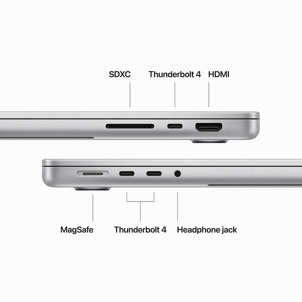 Ноутбук APPLE MacBook Pro M3 14" 1TB Silver (MRX73UA/A) Частота обновления экрана 120 Гц