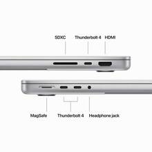 Ноутбук APPLE MacBook Pro M3 14" 1TB Silver (MRX73UA/A)