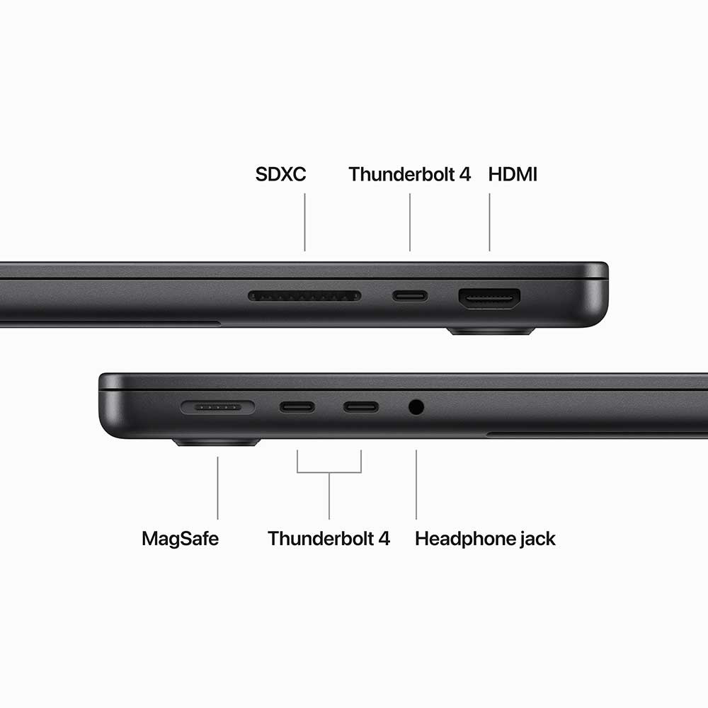 Ноутбук APPLE MacBook Pro M3 Max 14" 1TB Space Black (MRX53UA/A) Частота оновлення екрана 120 Гц