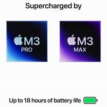 Ноутбук APPLE MacBook Pro M3 Max 14" 1TB Space Black (MRX53UA/A)