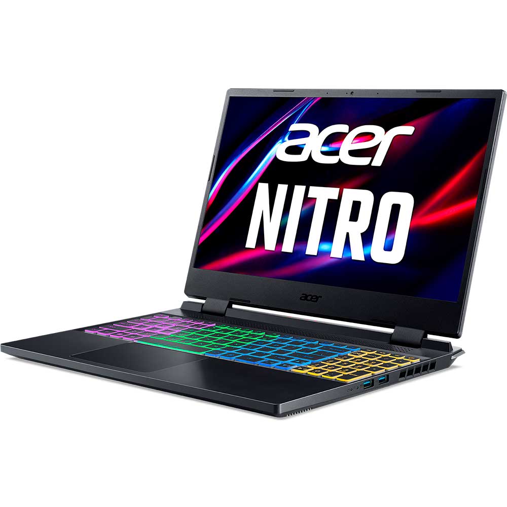 Зовнішній вигляд Ноутбук ACER Nitro 5 AN515-58-78NN Black (NH.QLZEU.00B)