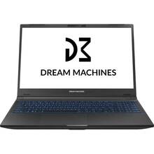 з матрицею WVA Ноутбук Dream Machines RG4060-15 Black (RG4060-15UA23)