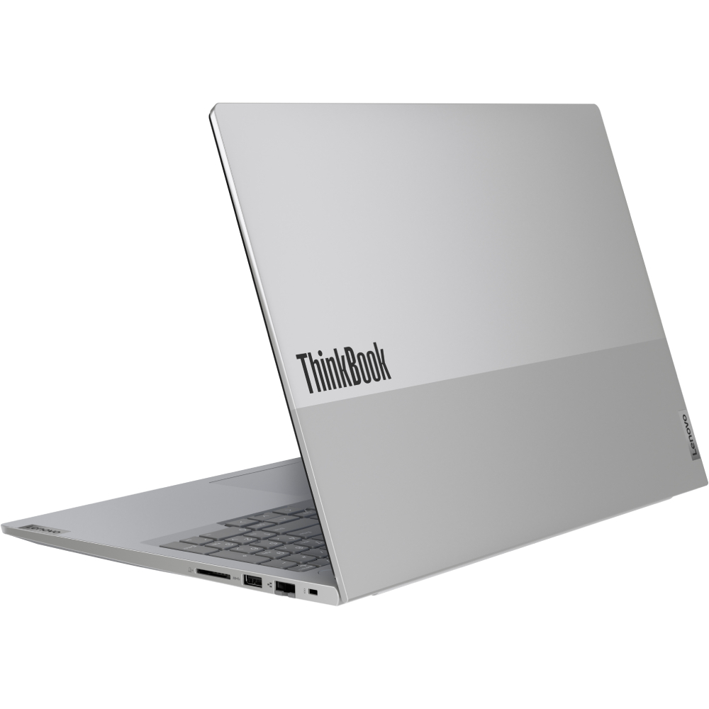 Зовнішній вигляд Ноутбук LENOVO ThinkBook 16 G6 ABP Arctic Grey (21KK001XRA)