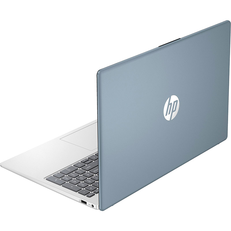 Зовнішній вигляд Ноутбук HP Laptop 15-fc0034ua Moonlight Blue (91L06EA)