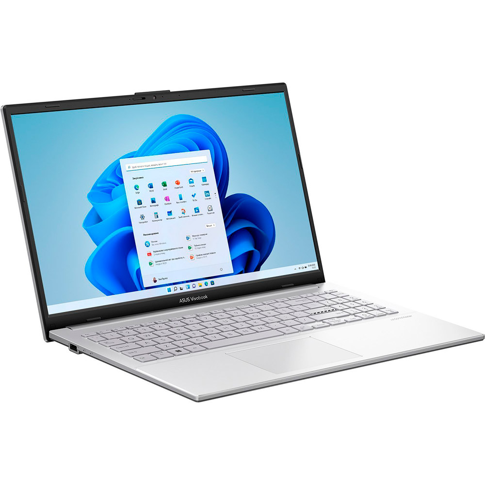 Ноутбук ASUS Vivobook Go 15 E1504FA-BQ008 Cool Silver (90NB0ZR1-M00400) Диагональ дисплея 15.6