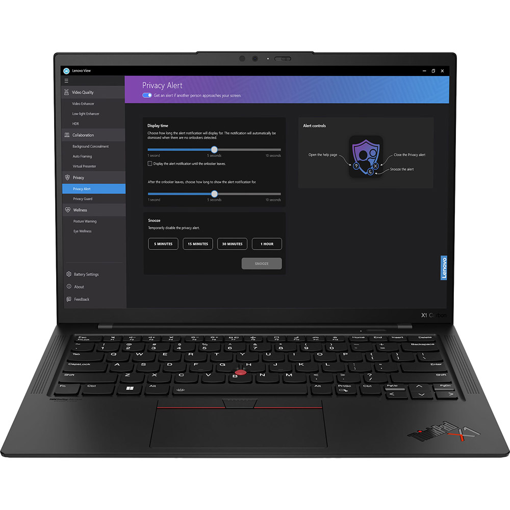 Ноутбук Lenovo ThinkPad X1 Carbon Gen 11 Deep Black (21HM0068RA) Роздільна здатність дисплея 2880 x 1800