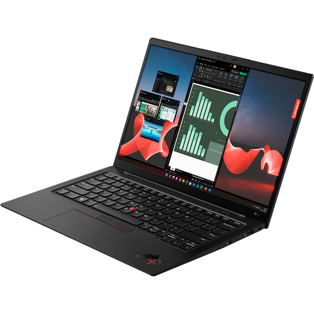 Зовнішній вигляд Ноутбук Lenovo ThinkPad X1 Carbon Gen 11 Deep Black (21HM0068RA)