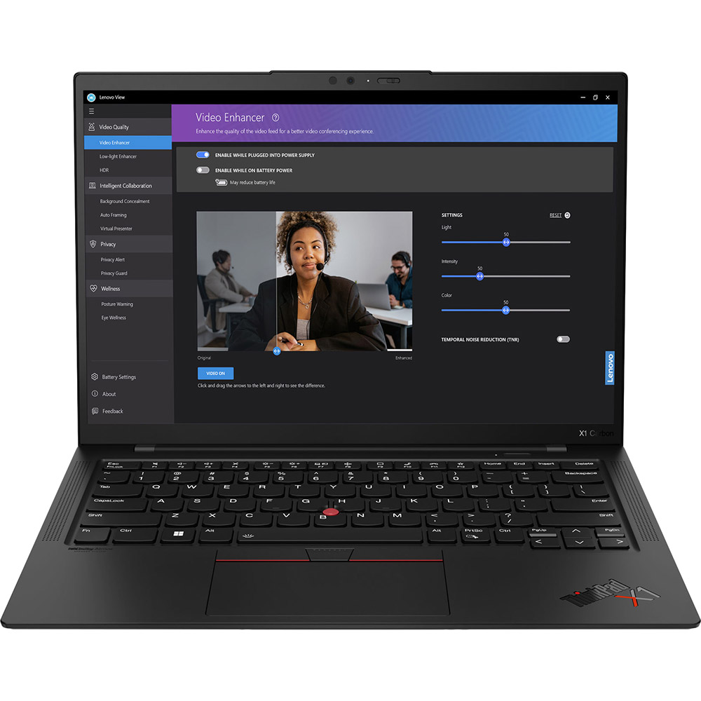 Ноутбук Lenovo ThinkPad X1 Carbon Gen 11 Deep Black (21HM0068RA) Частота оновлення екрана 60 Гц