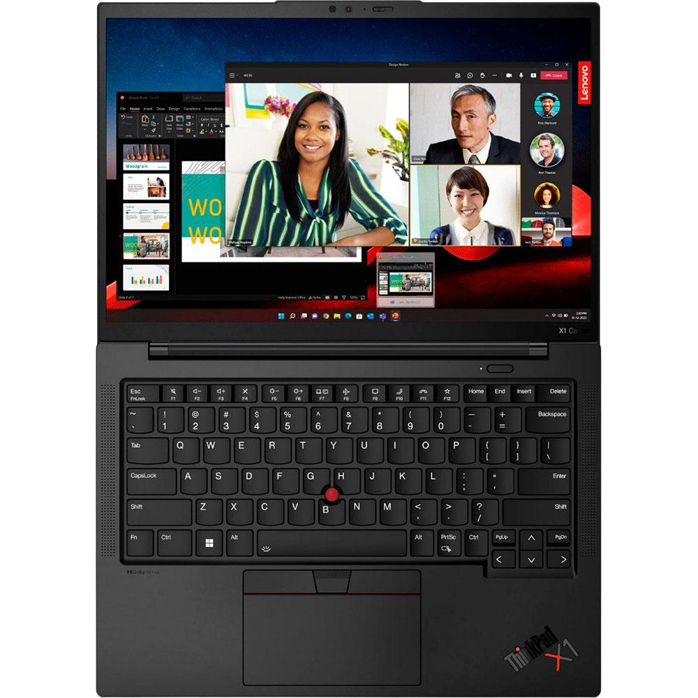 Фото Ноутбук Lenovo ThinkPad X1 Carbon Gen 11 Deep Black (21HM0068RA)