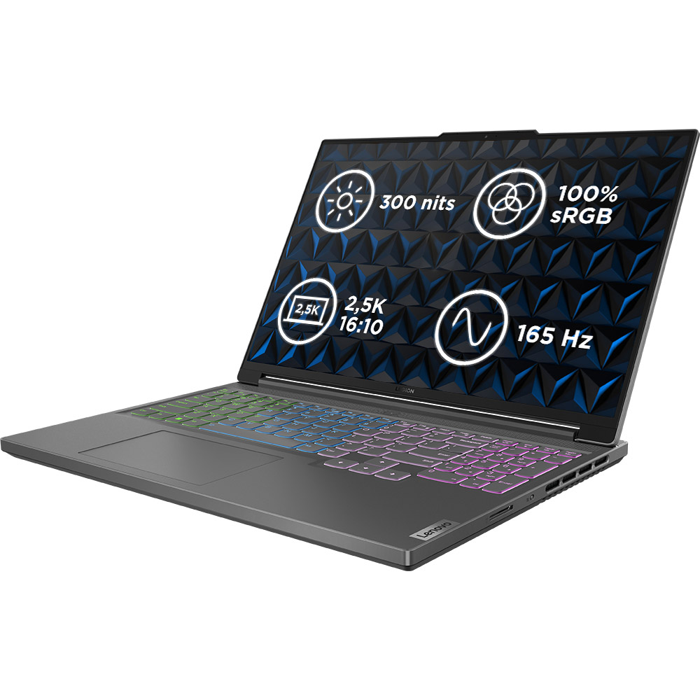 Огляд Ноутбук LENOVO Legion Slim 5 16IRH8 Storm Grey (82YA00E6RA)