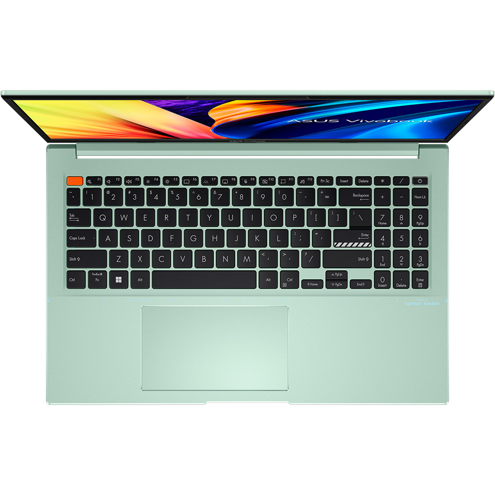 Внешний вид Ноутбук Asus Vivobook S 15 OLED K3502ZA-L1531 Brave Green (90NB0WK3-M00WU0)