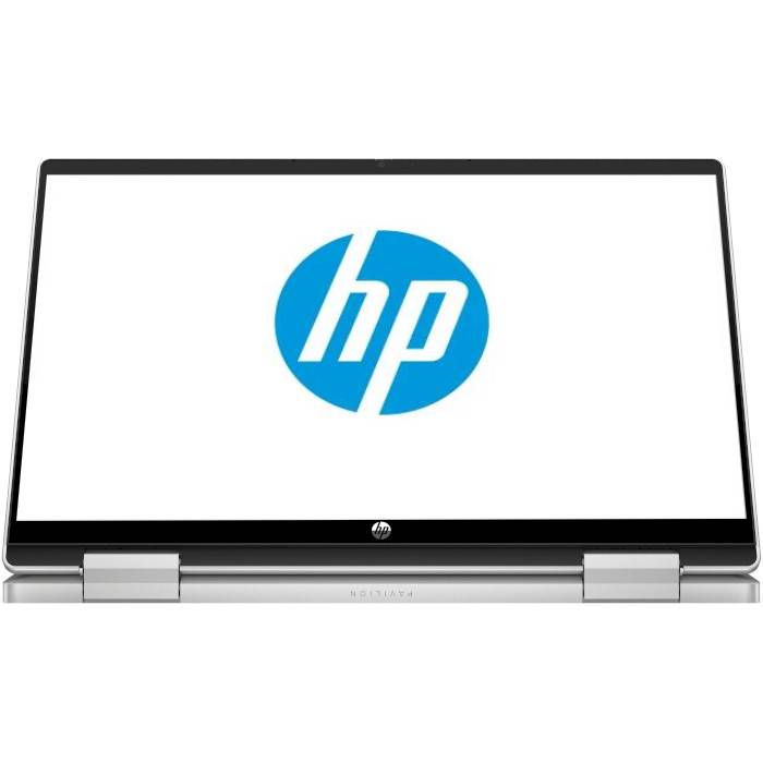 Внешний вид Ноутбук HP Pavilion x360 14-ek1003ua Natural Silver (826T1EA)