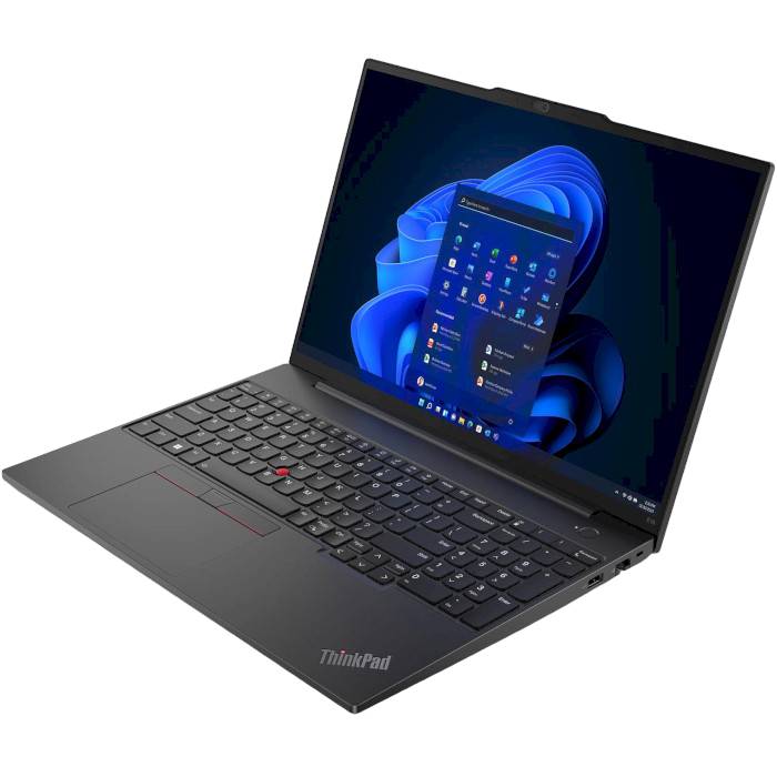 Ноутбук Lenovo ThinkPad E16 AMD G1 T Graphite Black (21JT003CRA) Тип матриці IPS