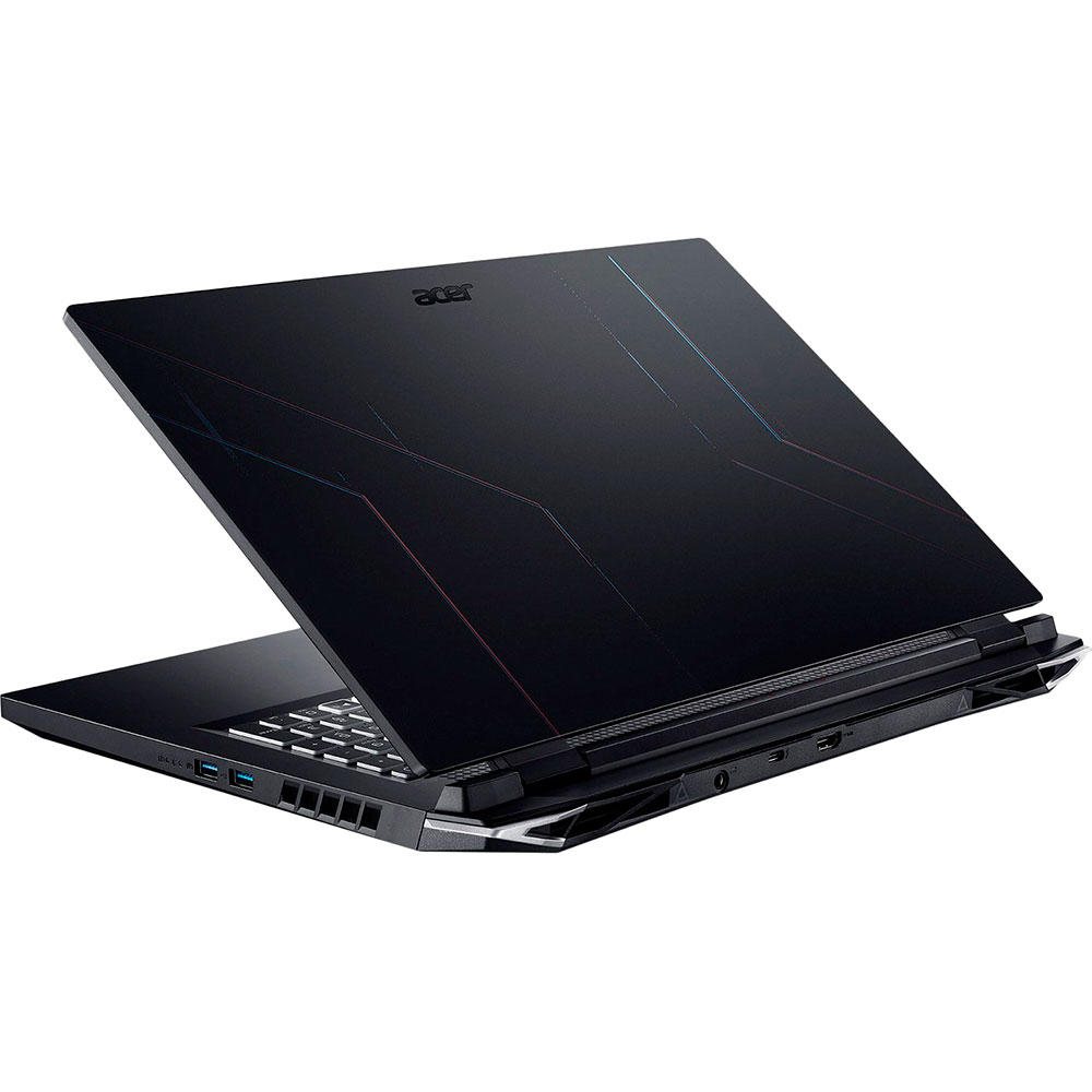 Зовнішній вигляд Ноутбук ACER Nitro 5 AN517-55 Black (NH.QLGEU.005)