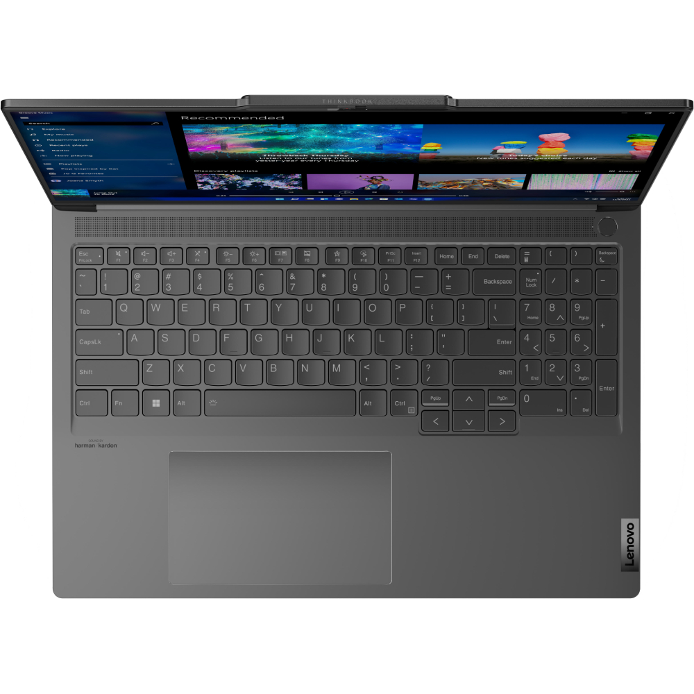 Фото Ноутбук LENOVO ThinkBook 16p-G4 Storm Grey (21J8003FRA)