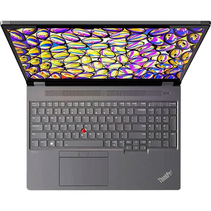 Зовнішній вигляд Ноутбук Lenovo ThinkPad P16 Gen 2 Storm Grey (21FA0033RA)