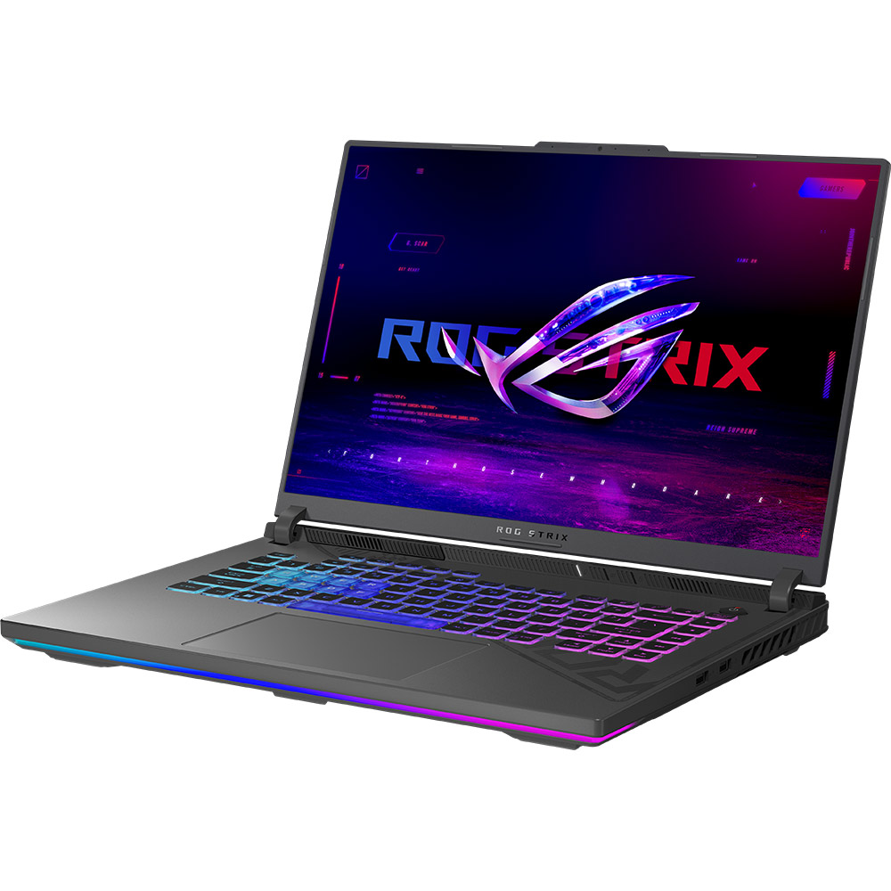 Зовнішній вигляд Ноутбук ASUS ROG Strix G16 2023 G614JV-N3106 Eclipse Gray (90NR0C61-M00CA0)