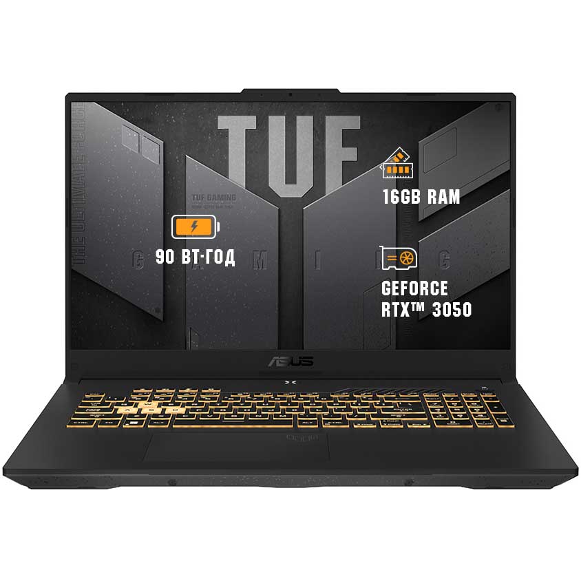 Ноутбук ASUS TUF Gaming F15 FX507ZC4-HN238 Mecha Gray (90NR0GW1-M00LE0)