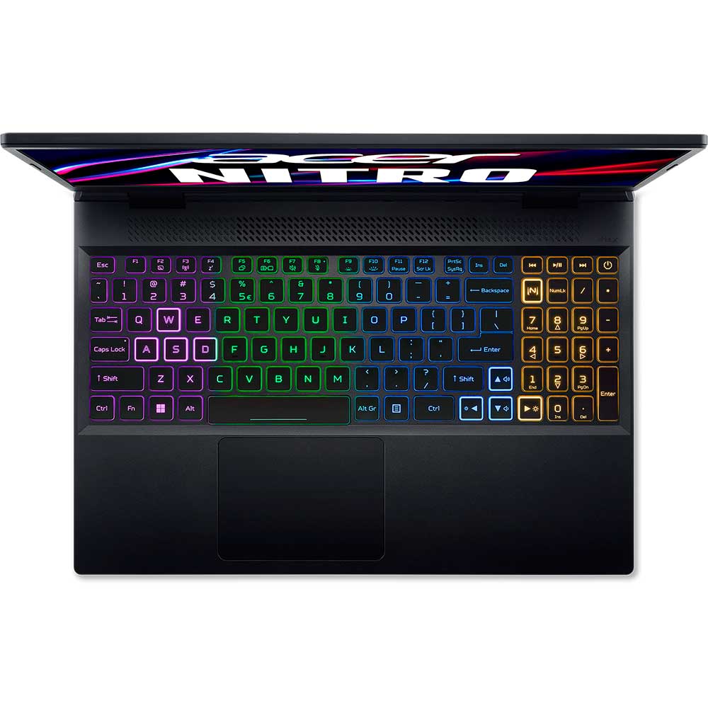 Ноутбук ACER Nitro 5 AN515-58-543N Obsidian Black (NH.QLZEU.00D) Діагональ дисплея 15.6