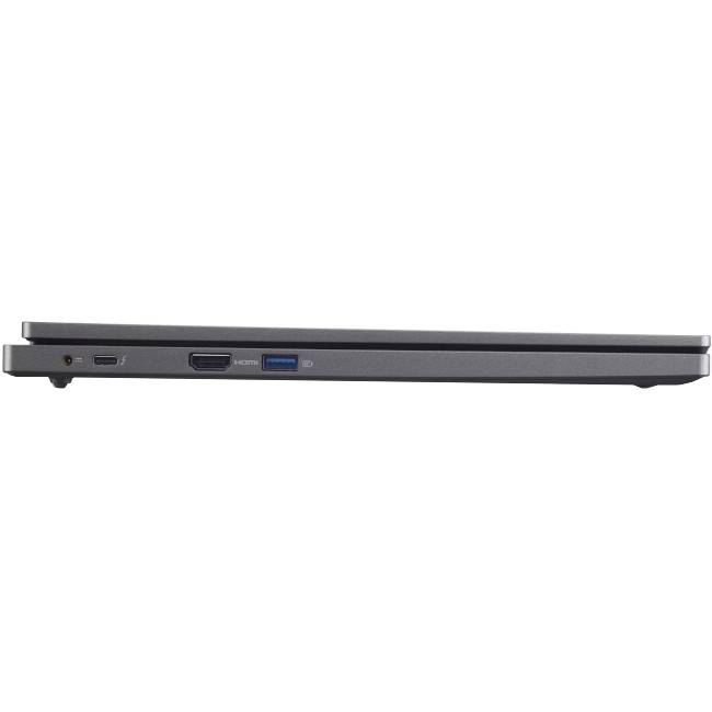 Зовнішній вигляд Ноутбук ACER TravelMate TMP216-51 Steel Gray (NX.B17EU.005)