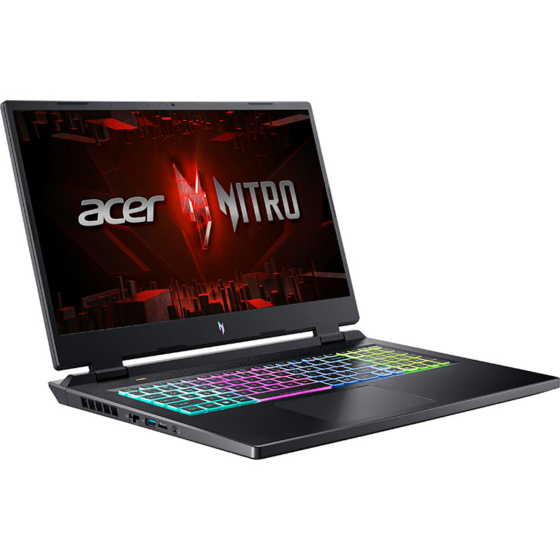 Ноутбук ACER Nitro 17 AN17-51 Obsidian Black (NH.QK5EU.005) Діагональ дисплея 17.3