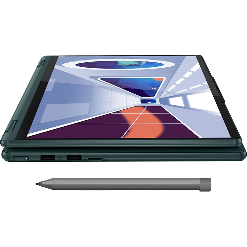 Огляд Ноутбук Lenovo Yoga 6 13ABR8 Dark Teal (83B2007NRA)