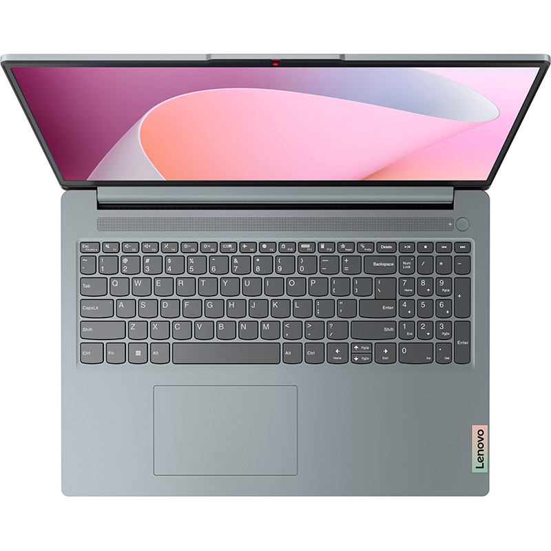 Зовнішній вигляд Ноутбук Lenovo IdeaPad Slim 3 15IAH8 Arctic Grey (83ER00AGRA)