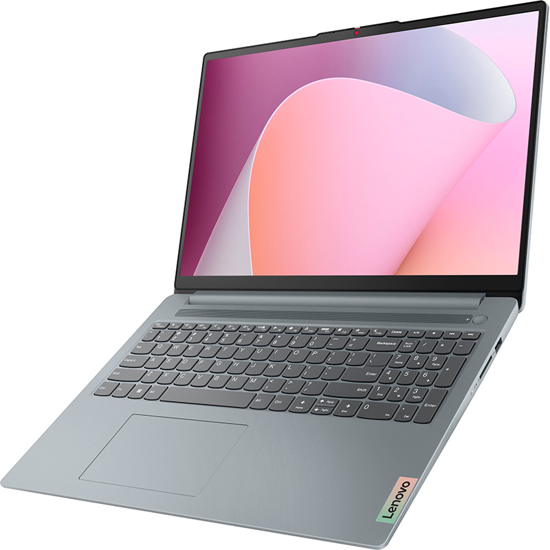 В Фокстрот Ноутбук LENOVO IdeaPad Slim 3 15IAH8 Arctic Grey (83ER00AGRA)