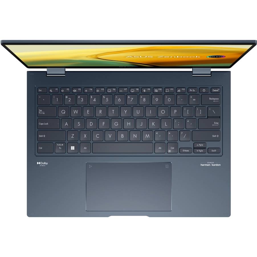 Ноутбук ASUS Zenbook 14 Flip OLED UP3404VA-KN127W Ponder Blue (90NB10E2-M005M0) Частота обновления экрана 90 Гц