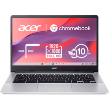 с интегрированной видеокартой Ноутбук ACER Chromebook CB314-3H Pure Silver (NX.KB4EU.002)