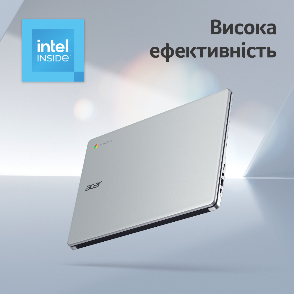 В Фокстрот Ноутбук ACER Chromebook CB315-4H Pure Silver (NX.KB9EU.001)