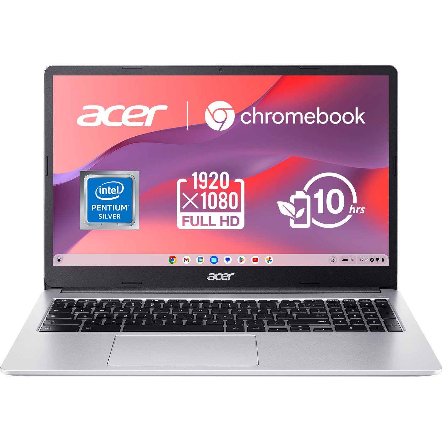 Ноутбук ACER Chromebook CB315-4H Pure Silver (NX.KB9EU.002)