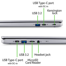 Ноутбук ACER Chromebook CB315-5H Sparkly Silver (NX.KPPEU.001)